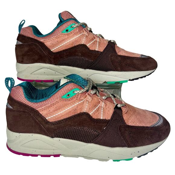 New KARHU Sz 7.5 Fusion 2.0 Running Shoe Sneaker Northern Lights Pack Java - Picture 1 of 7